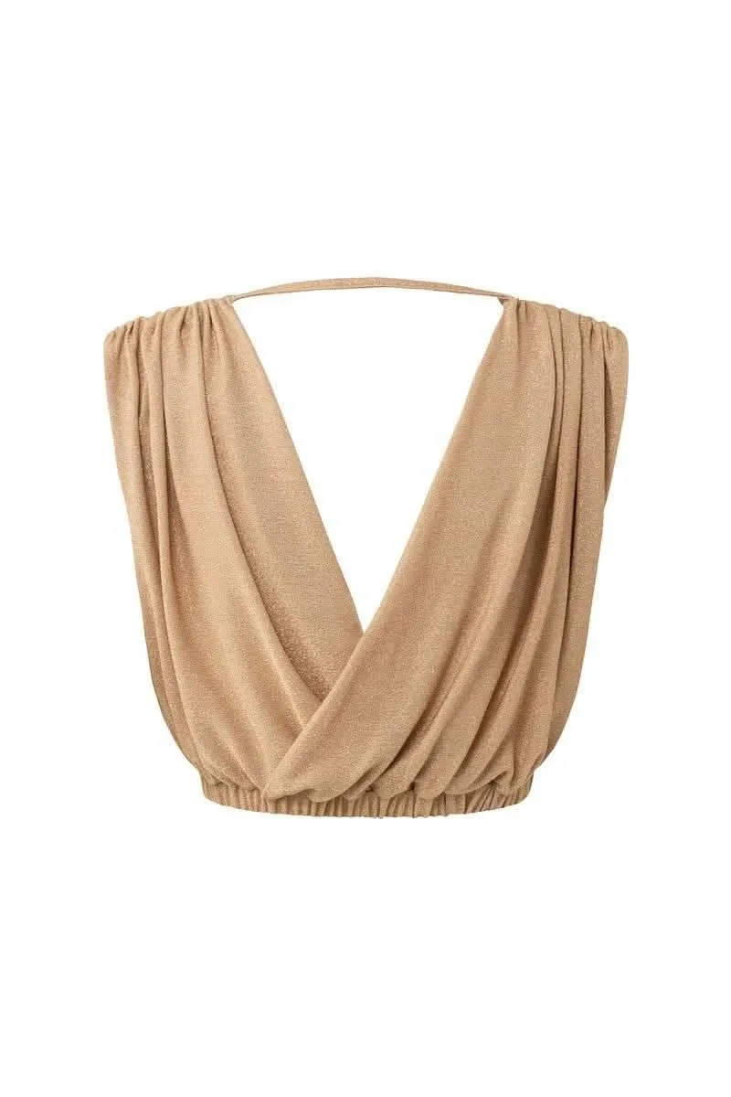 Valentina Draped Crop Top