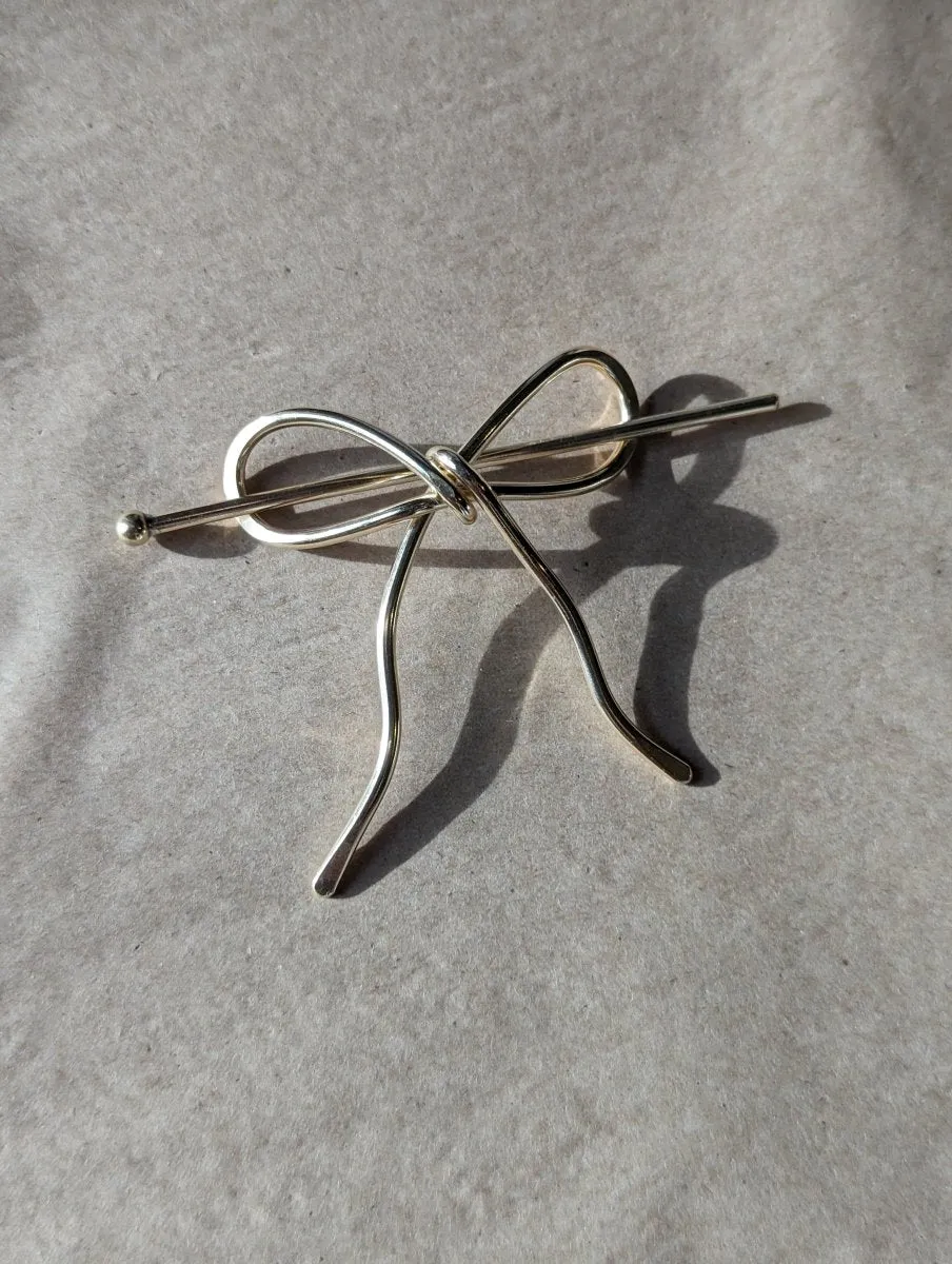 Vanderzee Bow Hairpins (Brass)