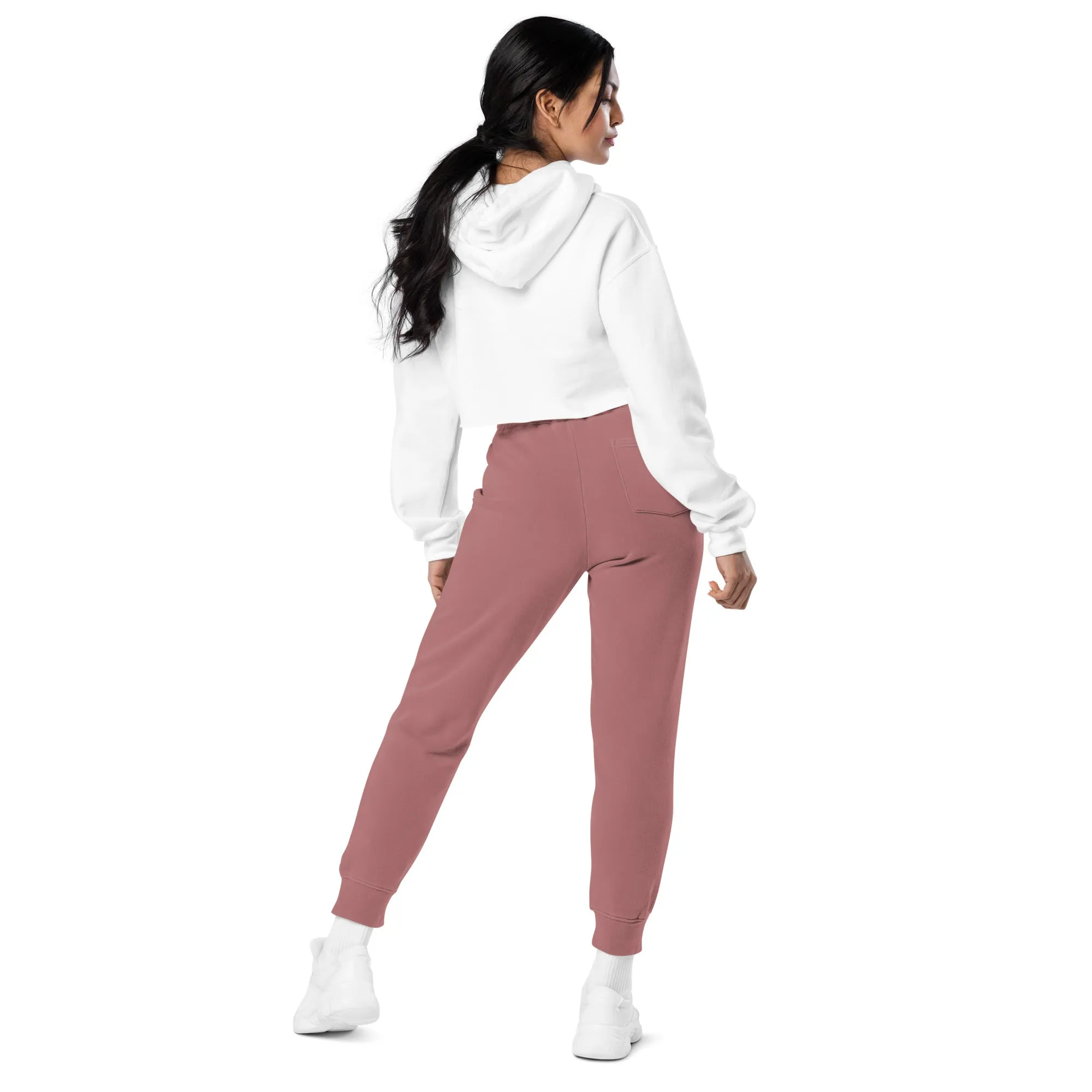 Vintage Vibes Joggers – Dusty Rose