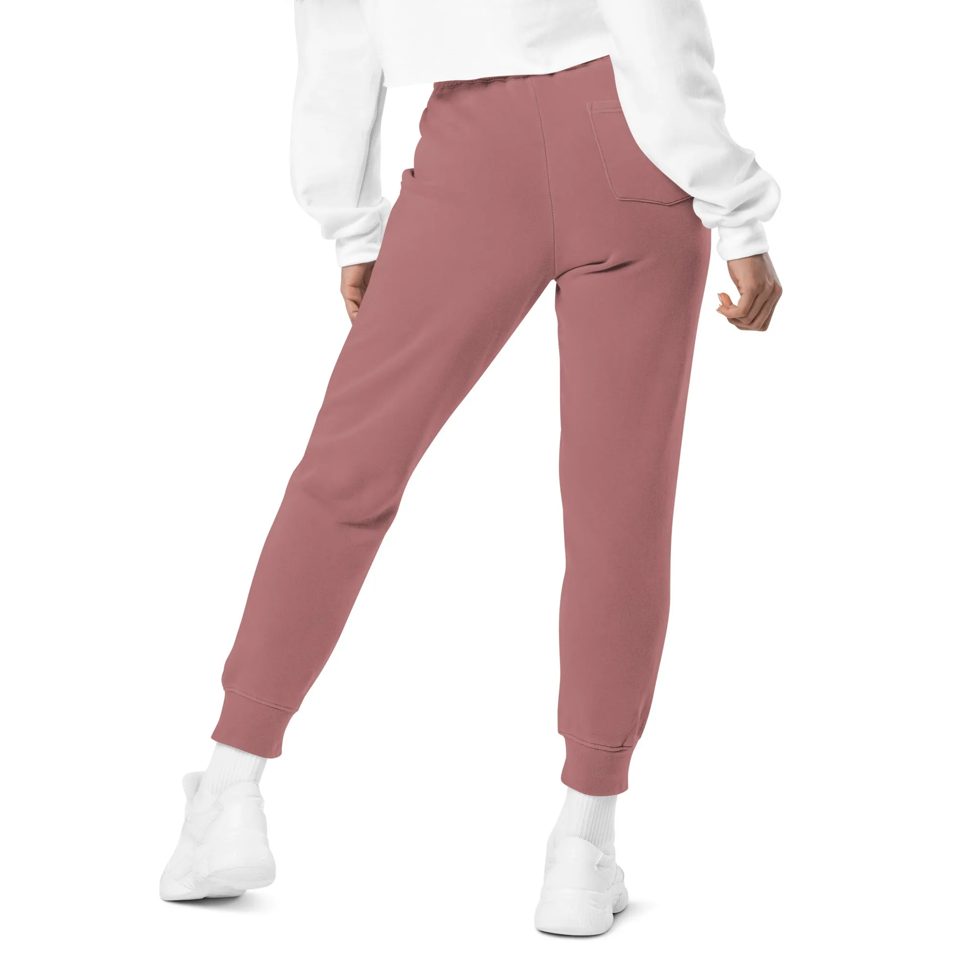 Vintage Vibes Joggers – Dusty Rose