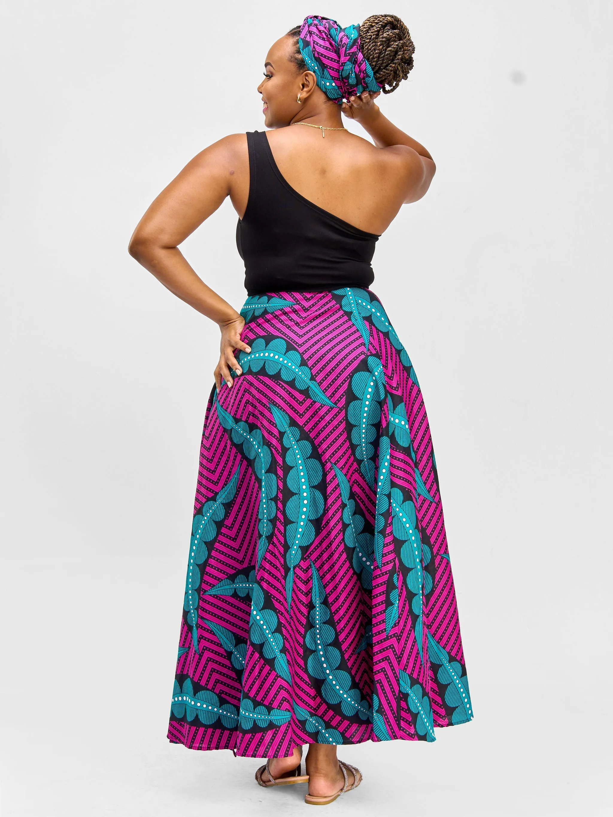 Vivo Long Wrap Skirt - Bukavu