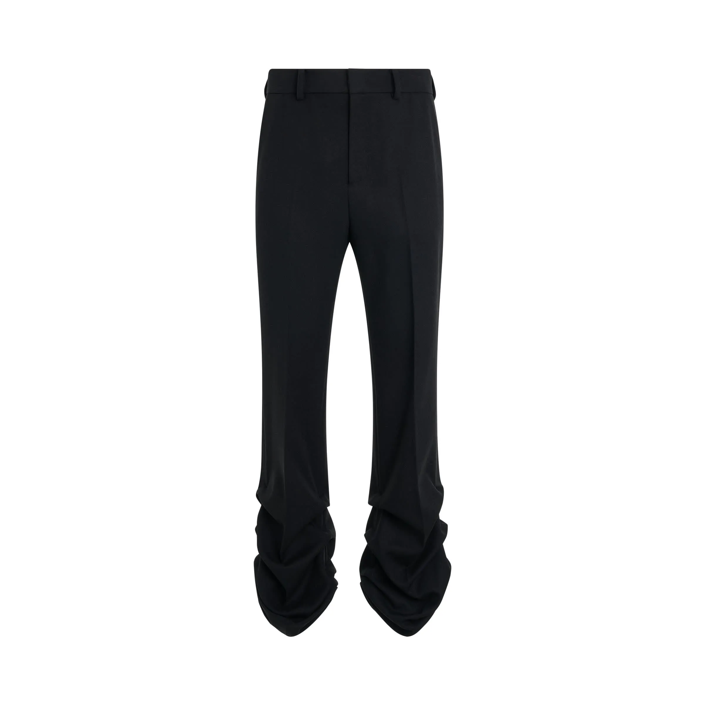 Wave Bootcut Pants in Black