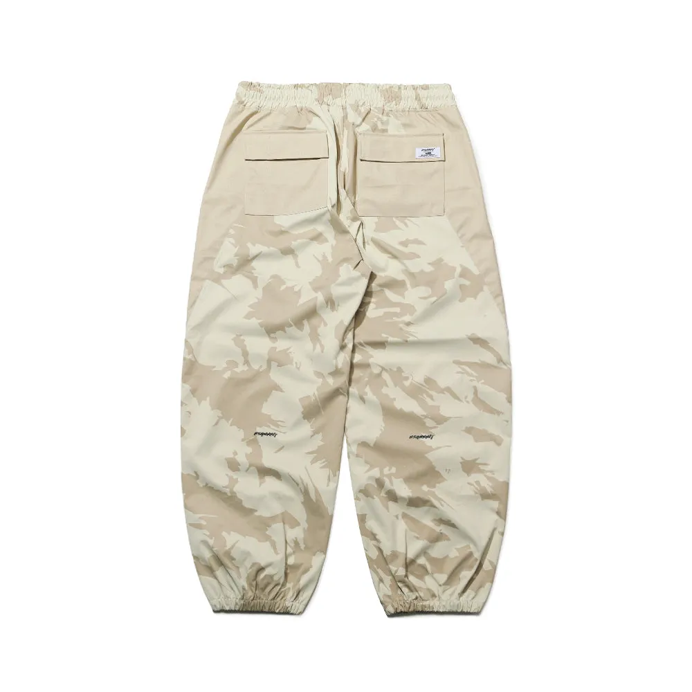 WD BSR 3L JOGGER PANTS CREAM CAMO