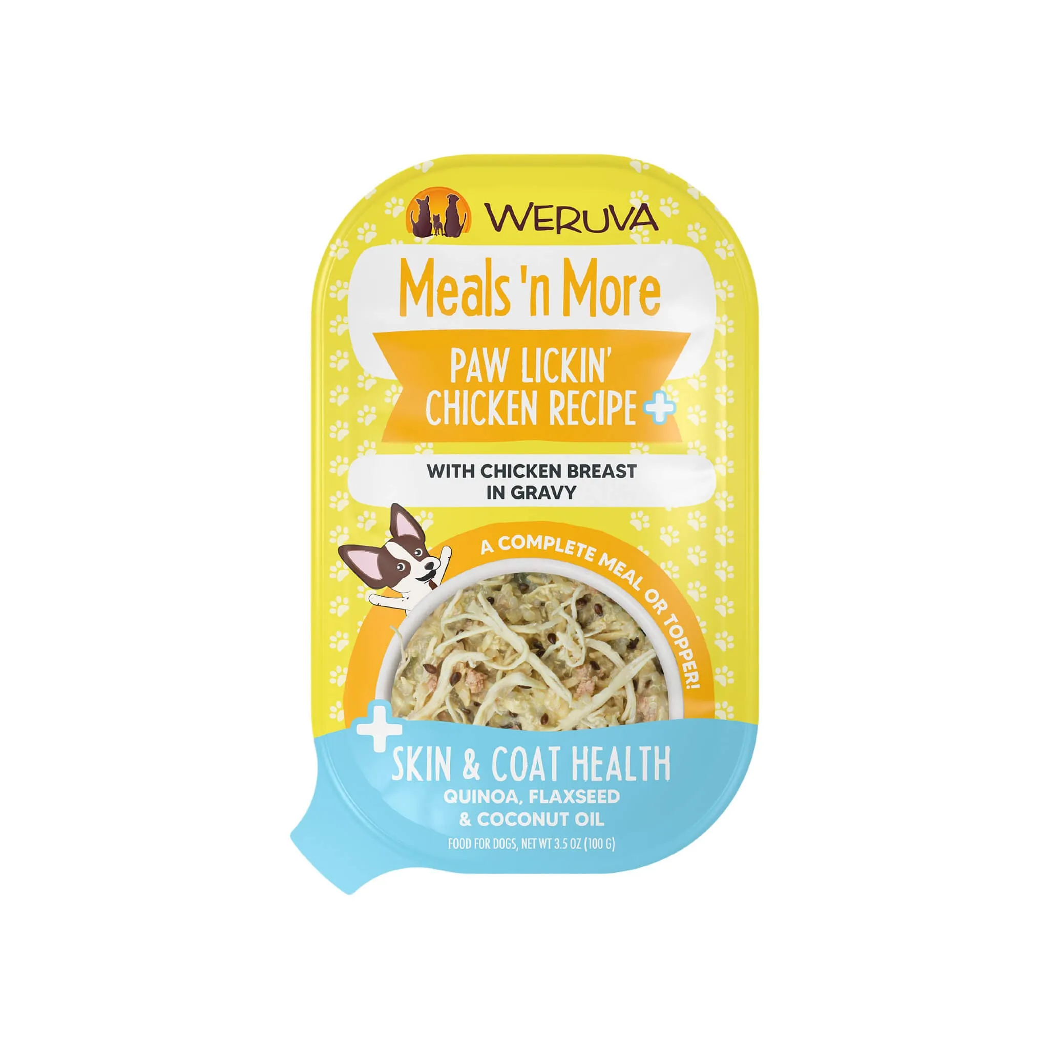 Weruva Meals 'n More Skin & Coat Wet Dog Food