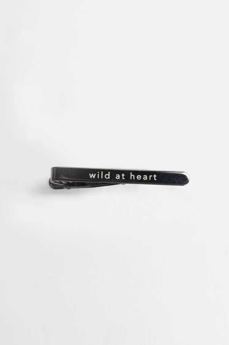 Wild at Heart Metallic Black Clip