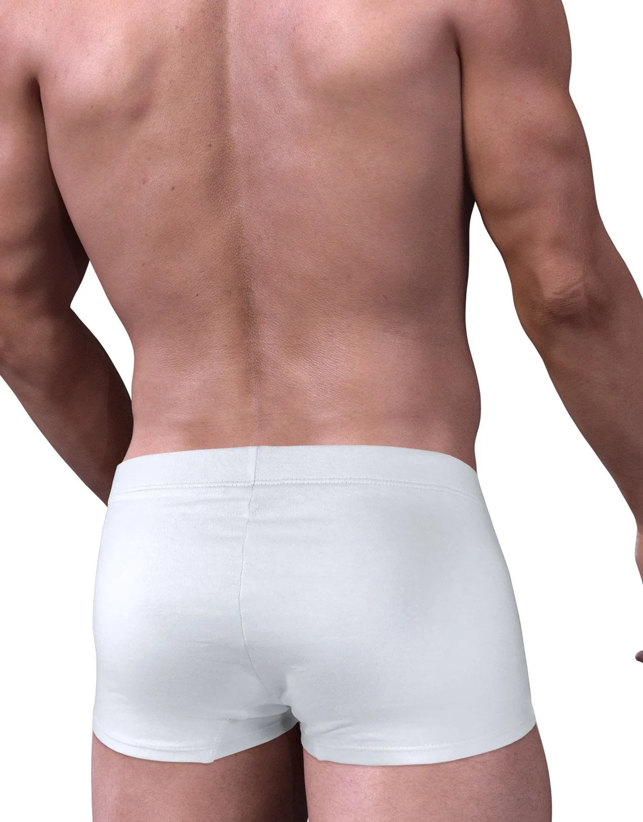 WildmanT Stretch Cotton Boxer White/Blue