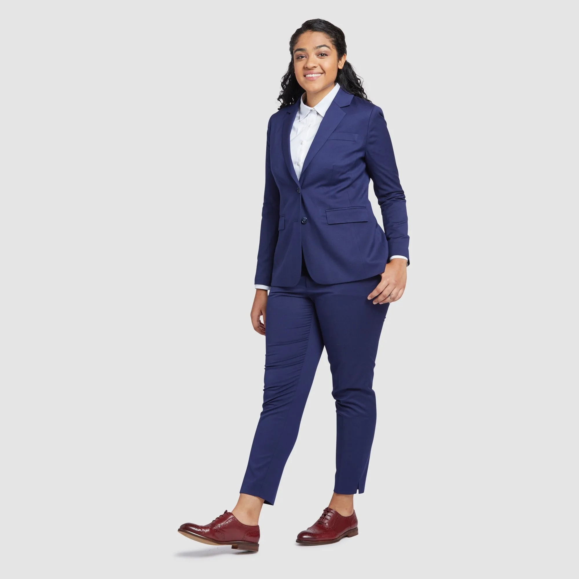 Women's Brilliant Blue Suit Jacket