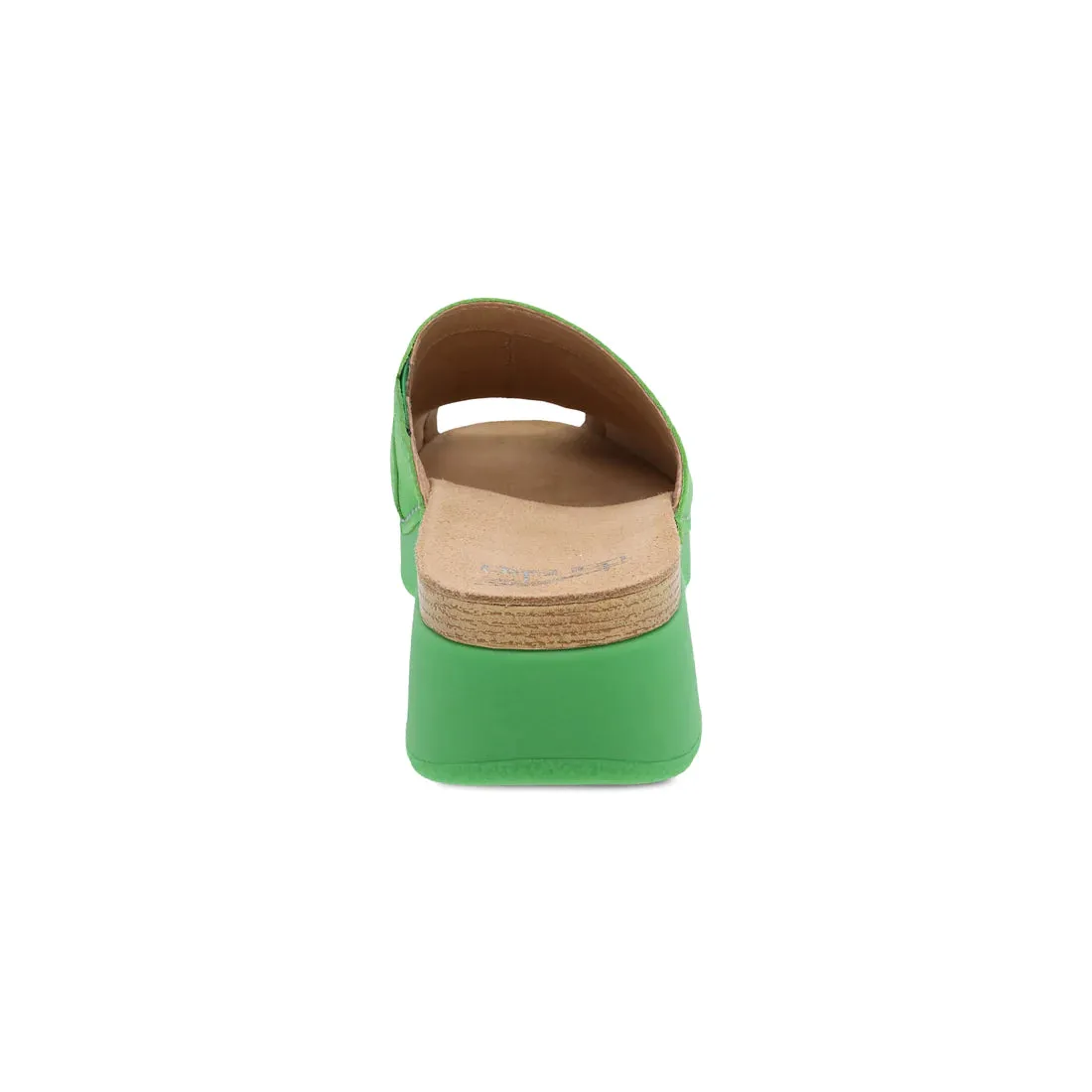 Women's Dansko Ravyn Sandal Color: Lime Milled Nubuck