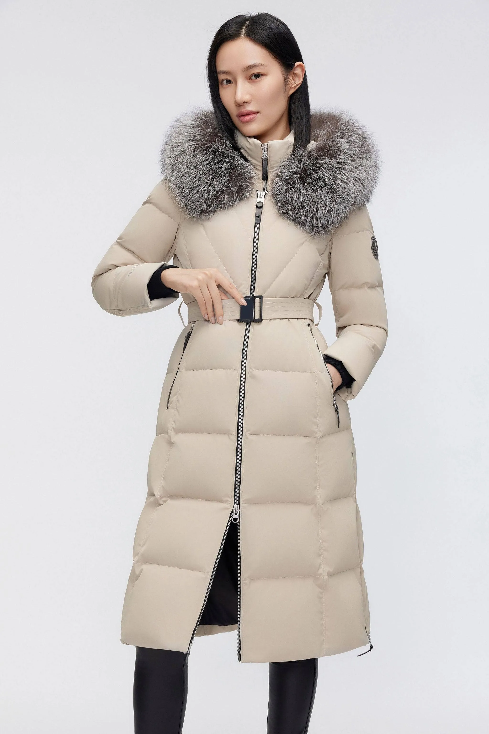 Women's Premium Extreme Goose Down Full Length Coat