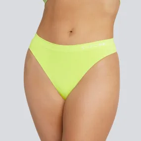 Women's SmoothFit Thong - Lime Spark